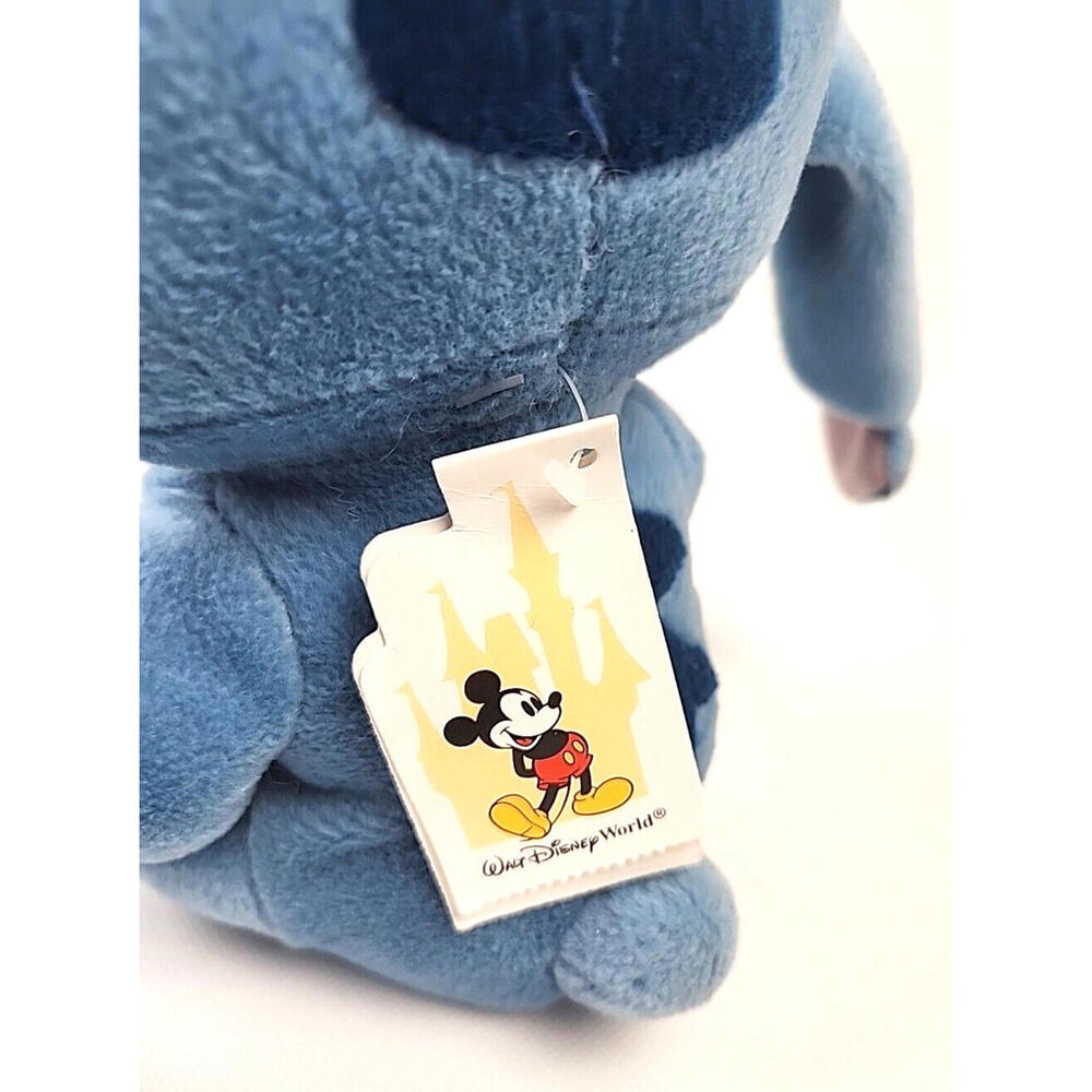 Disney Lilo And Stitch Alien Bean Bag Plush Stuffy 9 Inch With Tag Disney World - Picture 4 of 12